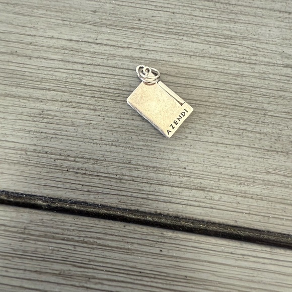 Azendi Sterling Silver Passport Charm - Picture 3 of 5